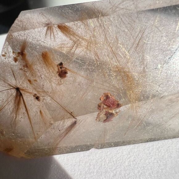 Golden Rutilated Quartz Crystal‎ Freeform - Picture 15 of 16